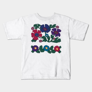 Ukrainian Motif - Folk Embroidery Art Kids T-Shirt